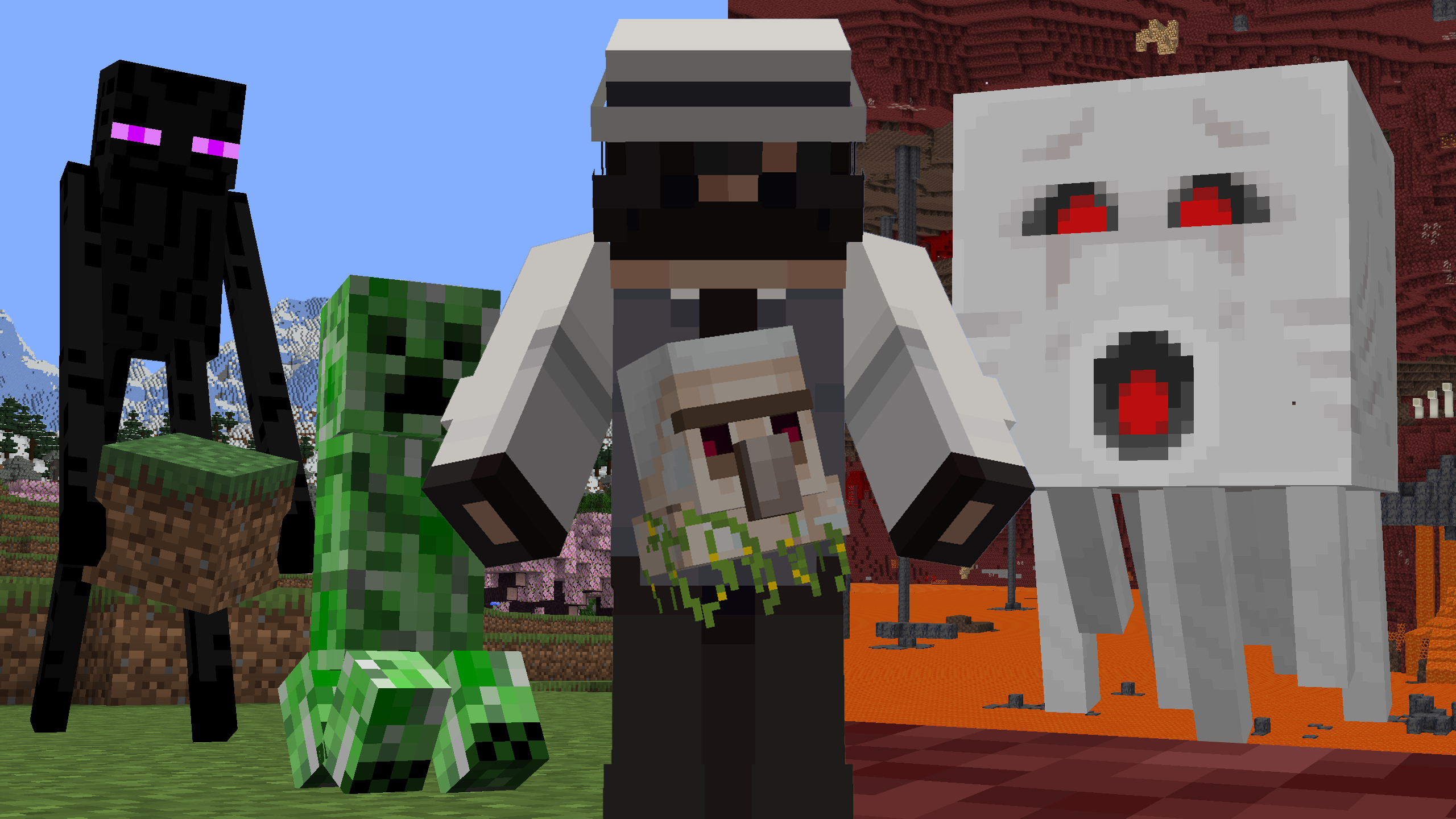 Minecraft scene